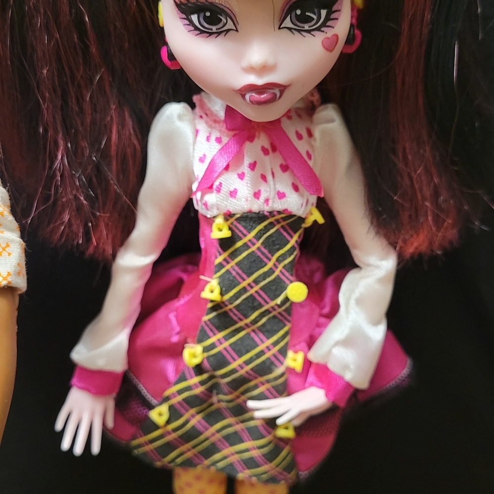 G1 Monster High Forbitten Love Draculaura & Clawd Wolf Only Displayed - Picture 8 of 16